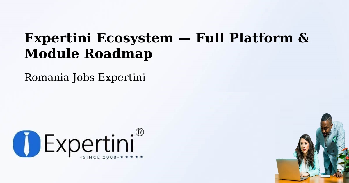 Expertini Ecosystem — Full Platform & Module Roadmap – Marpod