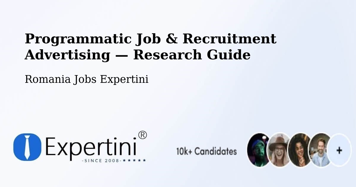 Programmatic Job & Recruitment Advertising — Research Guide – Marpod